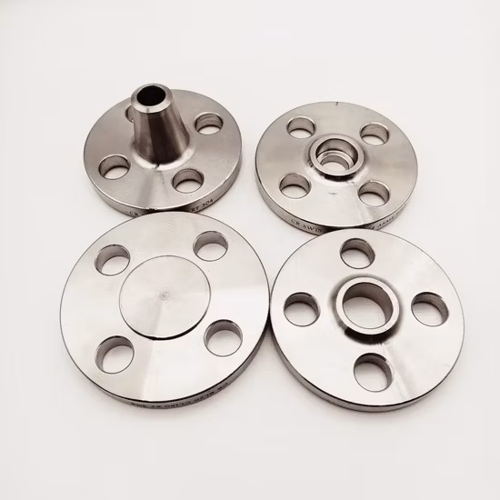 Alloy 8 Figure Spectacle Blind Flange A105 ASTM A182 F5, F9, F11, F22, F91A105 Ss CS RF Slip on Welding Neck Anchor Flange Forjado