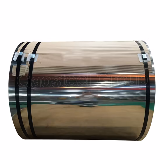 Laminados a frio/laminados a quente 0,1mm-4mm AISI SUS 201 304 316L 310S 409L 420 904 aço inoxidável galvanizado/carbono/alzinco/aço bobina 2b/ba/8k materiais de construção metal